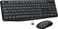 Lovaky Wireless Keyboard and Mouse Combo