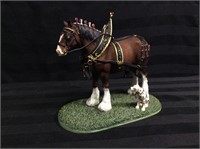 Anheuser-Busch Clydesdale Figurine