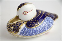 ROYAL CROWN DERBY PAPERWEIGHT - DUCK