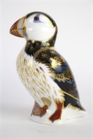 ROYAL CROWN DERBY PAPERWEIGHT "PUFFIN"