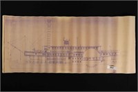 Robert E Lee Steamboat 6 Panel BluePrints