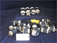 Large Lot Of Various Electrical Receptacles/ Plugs
