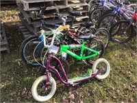 (4) IMPOUNDED BICYCLES - SEE INFO BELOW