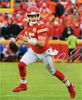 Patrick Mahomes Autographed Photo COA