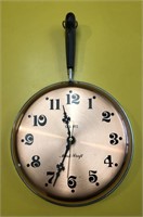 Mark-Craft Copper Bottom Kitchen Pan Clock