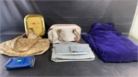 Vintage Liz Claiborne leather purse, Tosca Blu