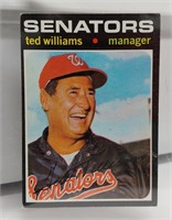 1971 TOPPS TED WILLIAMS #380