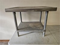 Stainless steel table 30"w 24"d 23.5"t