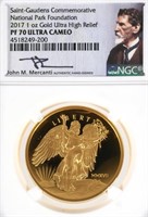 2017 SAINT GAUDENS 1oz Gold Coin PF70