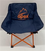Kids Camp Chair, Blue and Orange - UNUSED