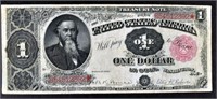 1891 $1 Treasury Note Red Seal