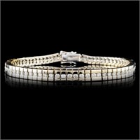 18K Gold 1.98ctw Diamond Bracelet