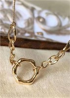 18Kt Gold Natural Diamond Necklace