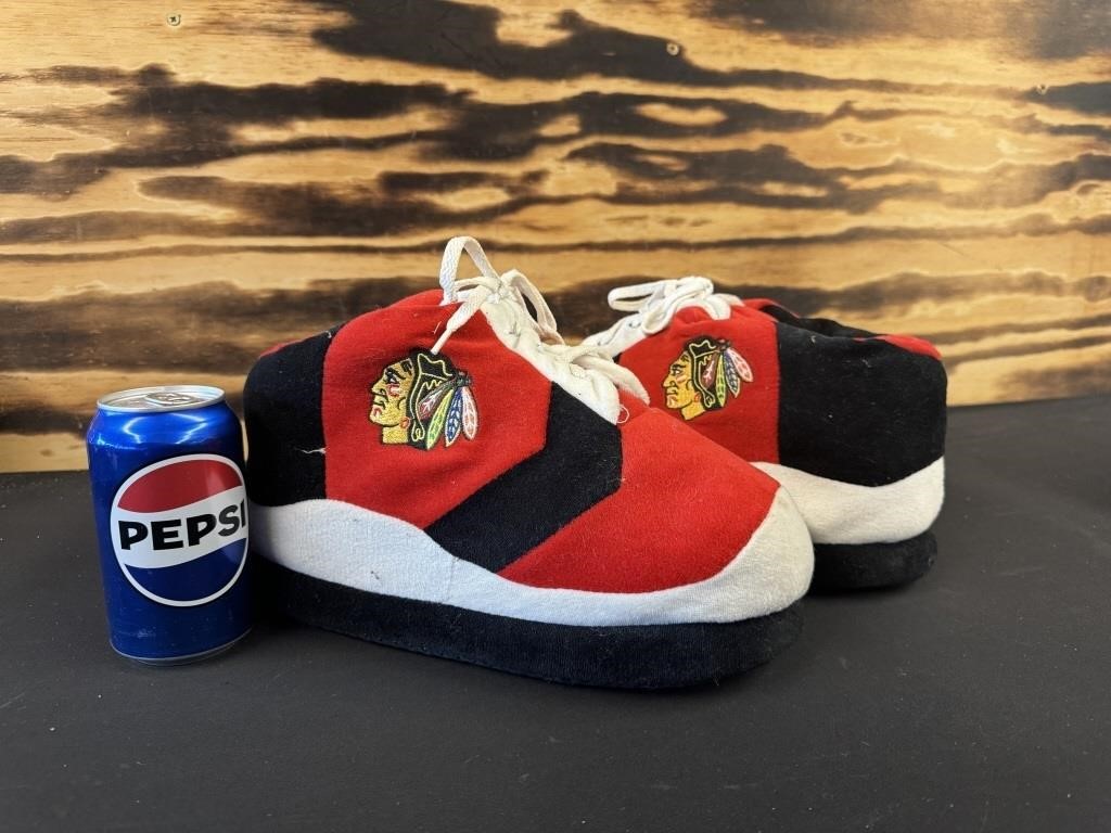 Chicago Blackhawks Slippers