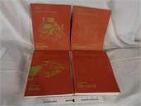 Set of 4 Vintage Ford Auto Manuals 1974