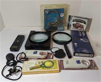 Lot of magnify glasses