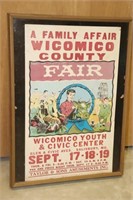 Wicomico County Fair A Family Affair framed