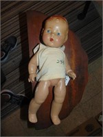Antique Composite Baby Doll