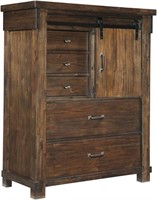 **Sign. Des. Ashley Lakeleigh Rustic 5Drawer Chest