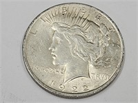1922 Silver Peice Dollar Coin