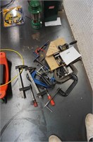10-C-clamps, 2-F-clamps & 2-corner clamps