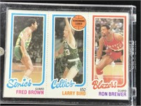 1980 TOPPS LARRY BIRD ROOKIE CARD