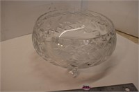 Crystal Footed Bowl