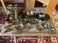 Vintage Collection of Indian Brass Items