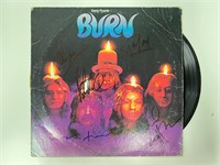 Autograph COA Deep Purple Vinyl