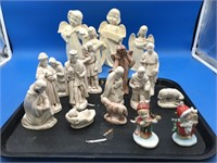 Christmas Ceramics & Nativity Scene