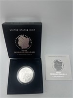 2021 Morgan Dollar with COA