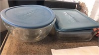 2 sets storage dishes w lids
