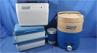 Lunch Box Coolers, Water Jug