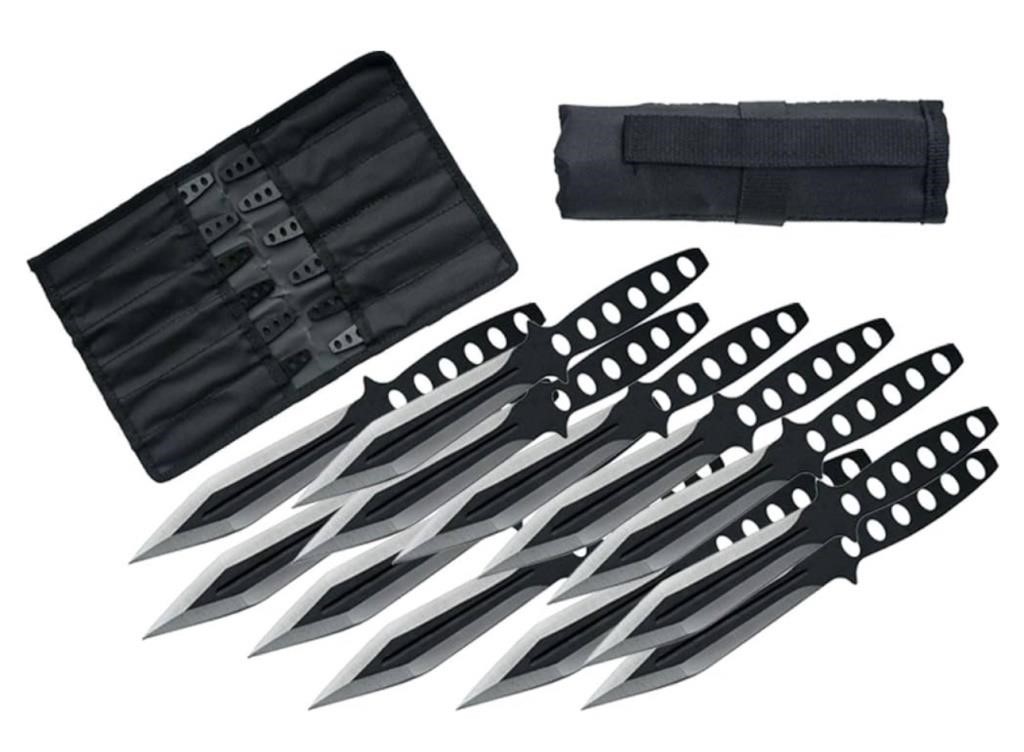 (new) 12-piece set Szco Supplies Black Streak