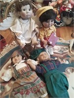 2 Lee Middleton dolls (angel & drive inn), & 2