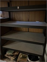 Metal shelf (no contents)