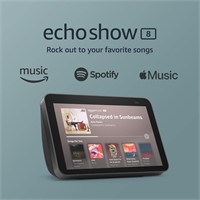 Echo Show 8 HD smart display with Alexa