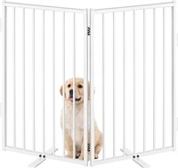 Metal Freestanding Dog Gates with Door
