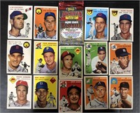 LOT OF (14) 1994 TOPPS ARCHIVES THE ULTIMATE 1954