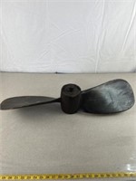 Wood Pattern boat propeller. Approximately 30
