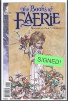 **SIGNED** THE BOOKS OF FAERIE COMIC BOOK