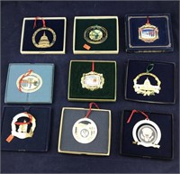 9 White House Collection Ornaments