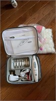 Nail manicure set and jewelry cleaner