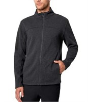 Mondetta Men's Full-Zip Jacket, Size Medium, Black