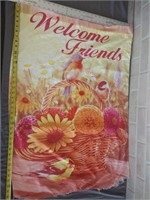 Welcome Friends Outdoor Flag
