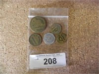 Vintage Tokens - Chadron, Stewart & Bristow