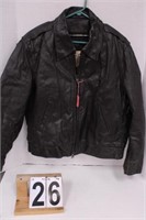 Police Officer Leather Jacket Size 44