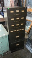 Metal filing cabinet