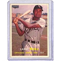 1957 Topps Larry Doby Creased
