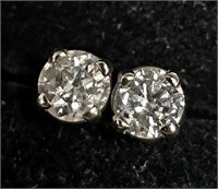 $800 14K  Diamond(0.21ct) Earrings